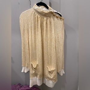 Rare vintage sequin sweater dress
